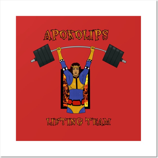 Apokolips Lifting Team Wall Art by Notorious Steampunk